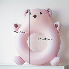 Adorable Bear Float Inflatable Mat for Beach & Pool Parties