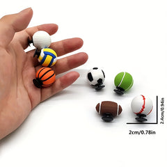 3D Golf Football Shoe Decoration Sandals Slippers Birthday Games Party