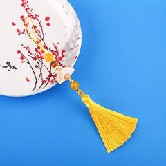 Chinese Style Fan Tassel Small Pendant Year Decorations DIY Craft