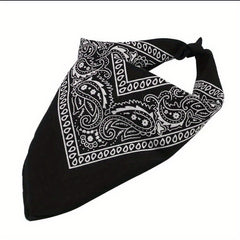 Vintage Paisley Print Bandana Hip Hop Multifunctional Neck Gaiter