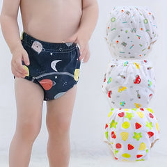 2pcs Reusable Cotton Cloth Diapers Training Pants - Potty Training