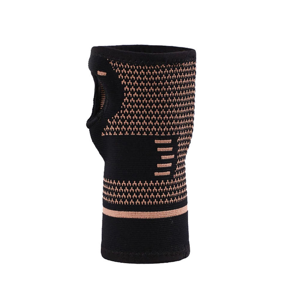 Adjustable Copper Wrist Support for Sports and Weightlifting