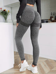 Tummy Control Sports Leggings Wide Waistband Yoga Pants Women's Activewear