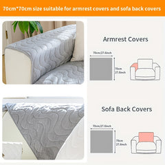 Plush Sofa Slipcover Warm Soft Couch Cover Furniture Protector
