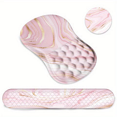 Ergonomic Mouse Pad with Wrist Rest Support