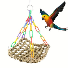 Bird Net Toy Parrot Hammock Canvas Small Pet Nest Bird Sleeping Nest