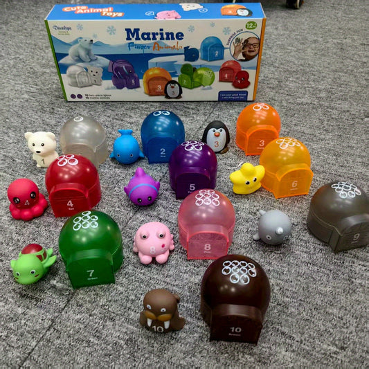 Ocean Animal Finger Toys Set