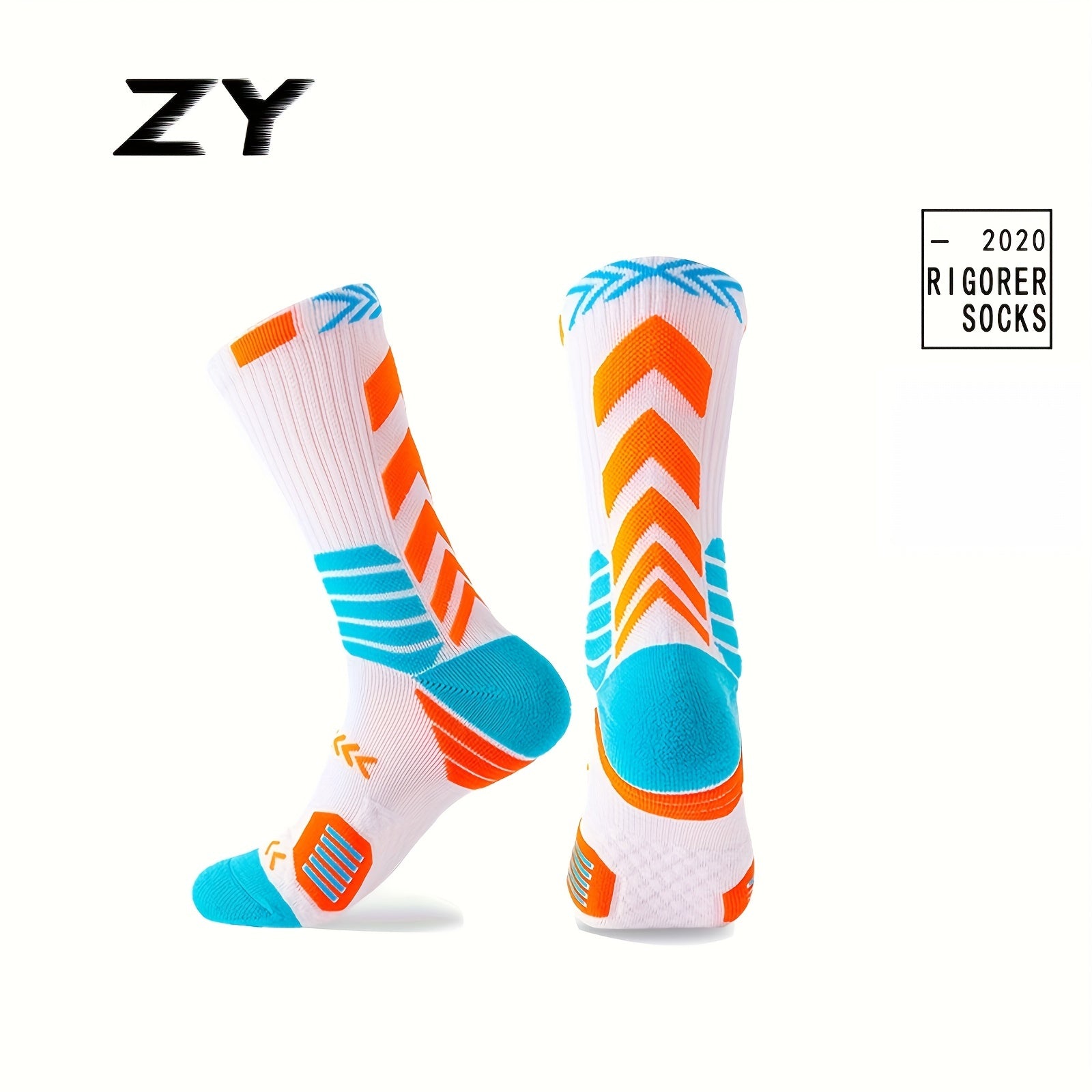 Long Basketball Socks Thickened Shock Absorption Sports Socks