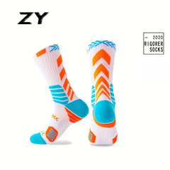 Long Basketball Socks Thickened Shock Absorption Sports Socks
