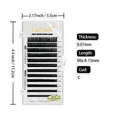 Faux Volume Lashes 0.07mm Thickness C Curling