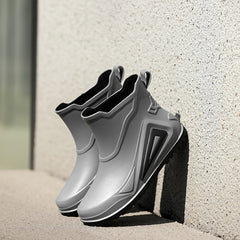 Men's Waterproof Non-slip Rain Boots for Outdoor Fishing