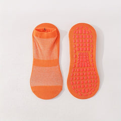 6 Pairs Mixed Yoga Socks Non slip Breathable Low Cut Sports Socks