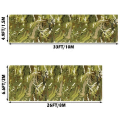 300D Camo Mesh Burlap Ground Blinds for Wildlife Photography