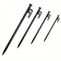Thickened Camping Ground Nails for Awning Tent - Steel Ground Nails for Beach