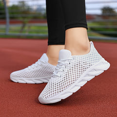 Women's Anti Slip Sports Shoes Mesh Breathable Casual Running Shoes