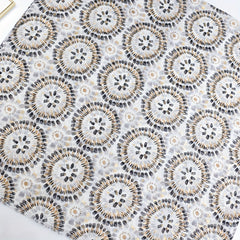 Boho Frayed Edge Scarf Hot Stamping Print Shawl