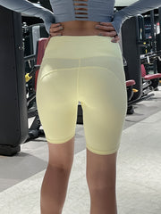 Women's High Waisted Butt Lifting Shorts for Yoga Running