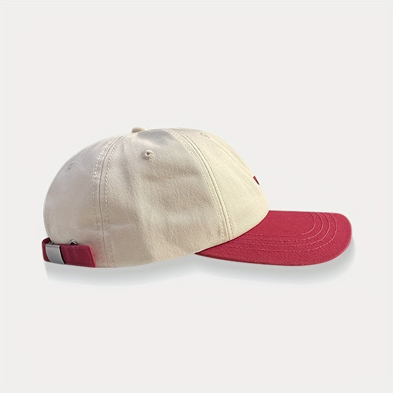 Baseball Cap Embroidered Sunshade Hat For Women And Men