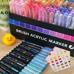 GUANNA 240 Marker Pen Set for Art and School Supplies