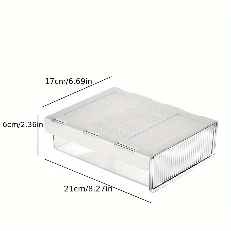 Desktop Storage Box Invisible Drawer Type Office Stationery Storage Rack