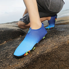Men's Quick Drying Water Shoes Lightweight Slip On Beach Aqua Socks