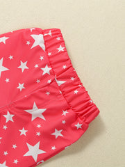Girl's Flared Pants Star Pattern Baby's Trousers