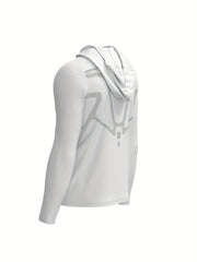 Solid Hoodie Sweatshirt for Men Outdoor Activities
