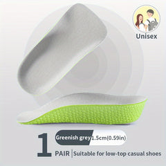 Height Increase Insoles Arch Support Orthopedic Insole