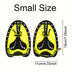 Adjustable Swimming Hand Paddles for Adults & Kids
