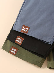 Boys Letter Pattern Comfortable Shorts for Summer Outdoor