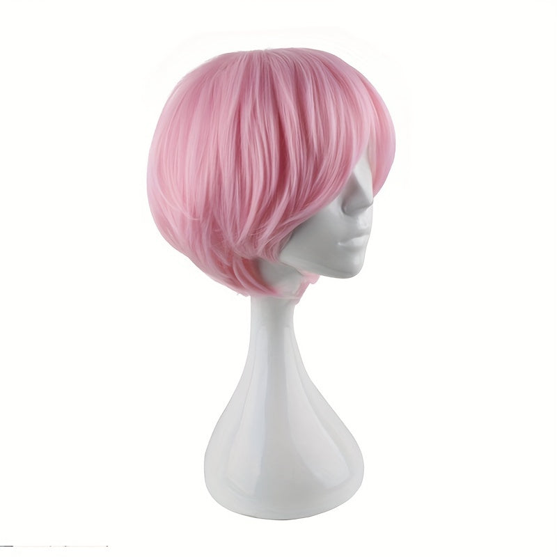 Men's Short Wig With Bangs for Parties and Holidays