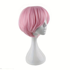 Men's Short Wig With Bangs for Parties and Holidays