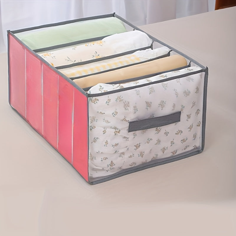 Fabric Storage Box for Clothes Quilts Linens Dustproof Organizer