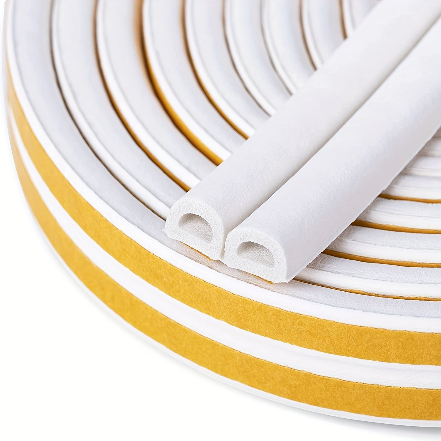 5m Weather Strip Self Adhesive Foam Window Sealing Strip - Gap Blocker