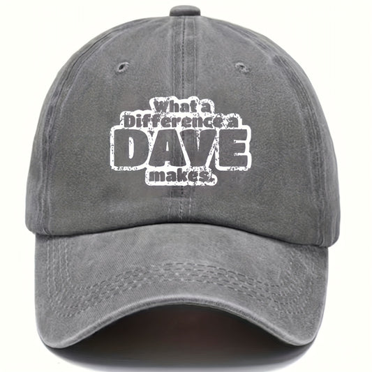 Retro Casual Embroidered Baseball Caps Adjustable Cotton Hats