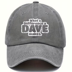 Retro Casual Embroidered Baseball Caps Adjustable Cotton Hats