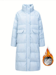 Women's Long Puffer Jacket Warm Winter Coat
