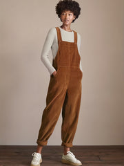 Casual Corduroy Overall Jumpsuit for Women