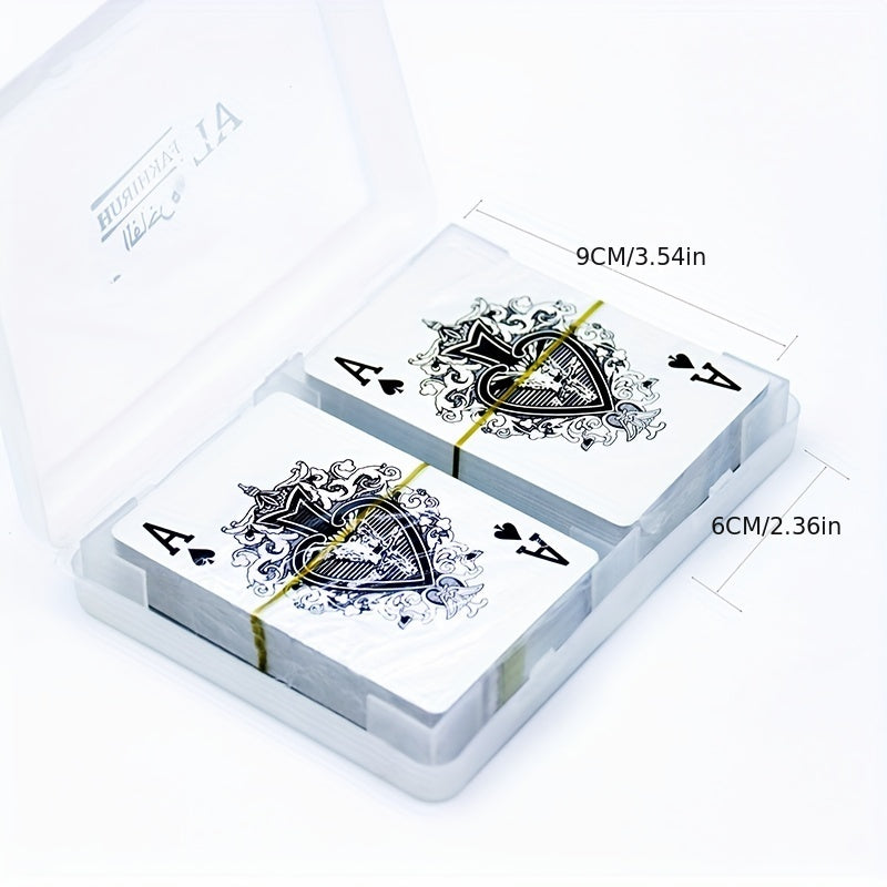 Waterproof Plastic Poker Cards - Ideal for Parties and Bar Games