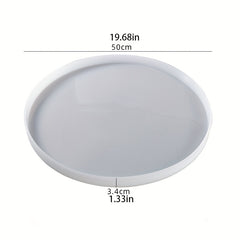 Large Round Silicone Mold For River Table Making DIY Crystal Epoxy Resin Mold