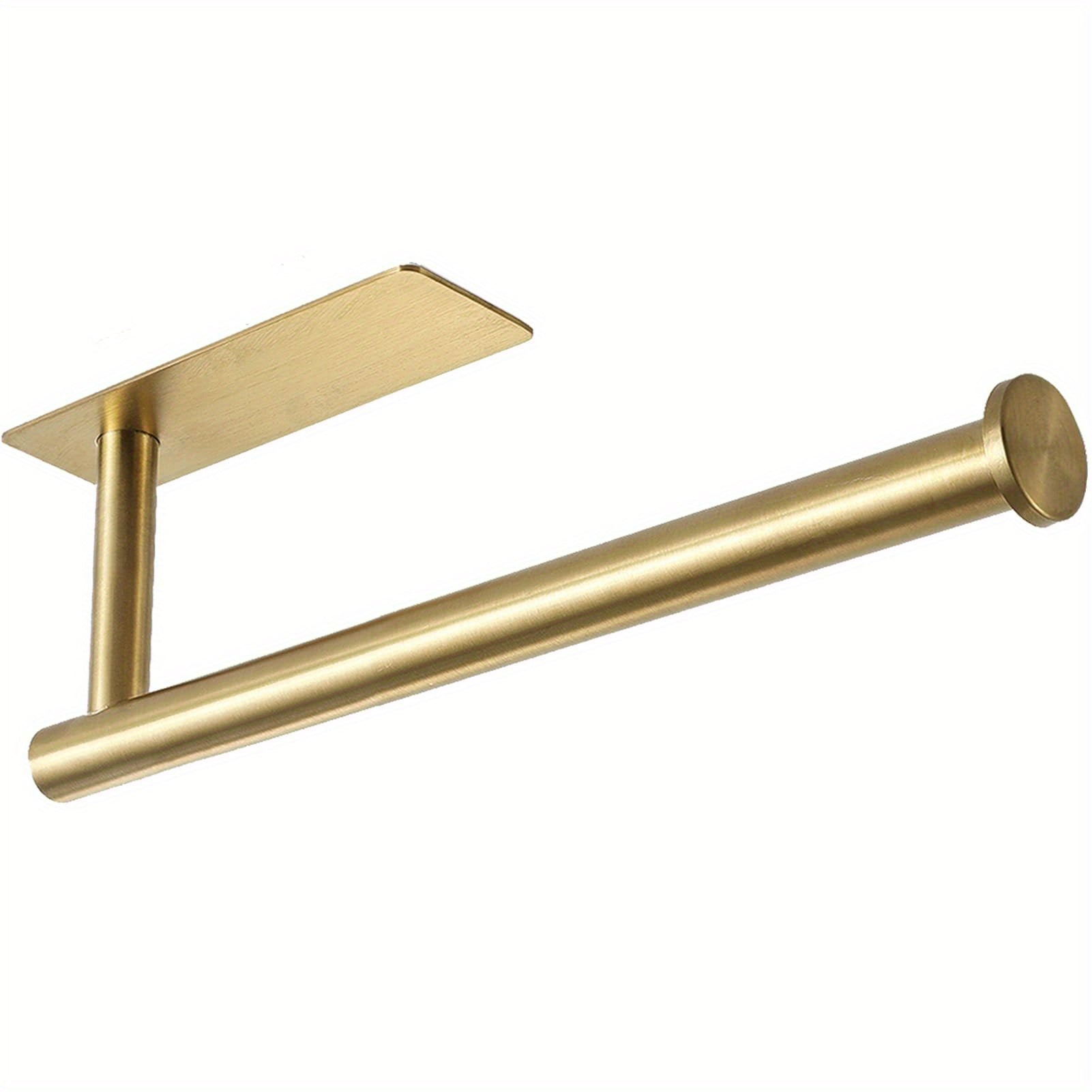 Paper Towel Holder Under Cabinet Self Adhesive Stainless Steel