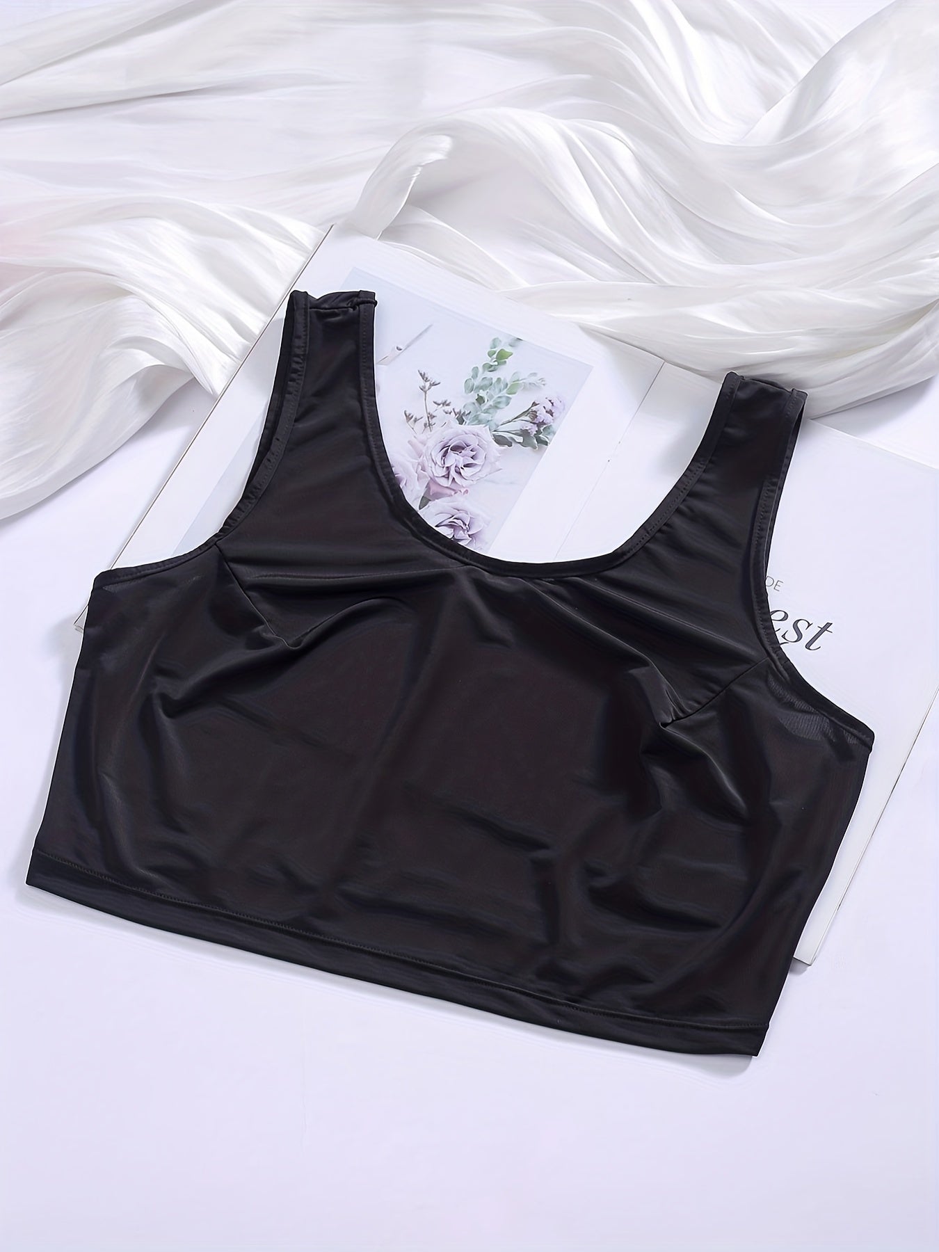 3-Piece Plus Size Crop Sleepwear Set