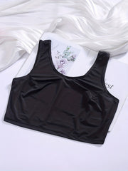 3-Piece Plus Size Crop Sleepwear Set