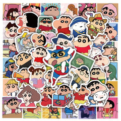 50pcs Anime Cartoon Graffiti Sticker Waterproof for Laptop Motorcycle Cup