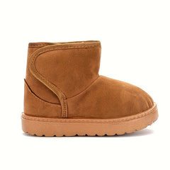 Warm Fleece Snow Boots Girls | Soft Winter Outdoor Hiking Shoes
