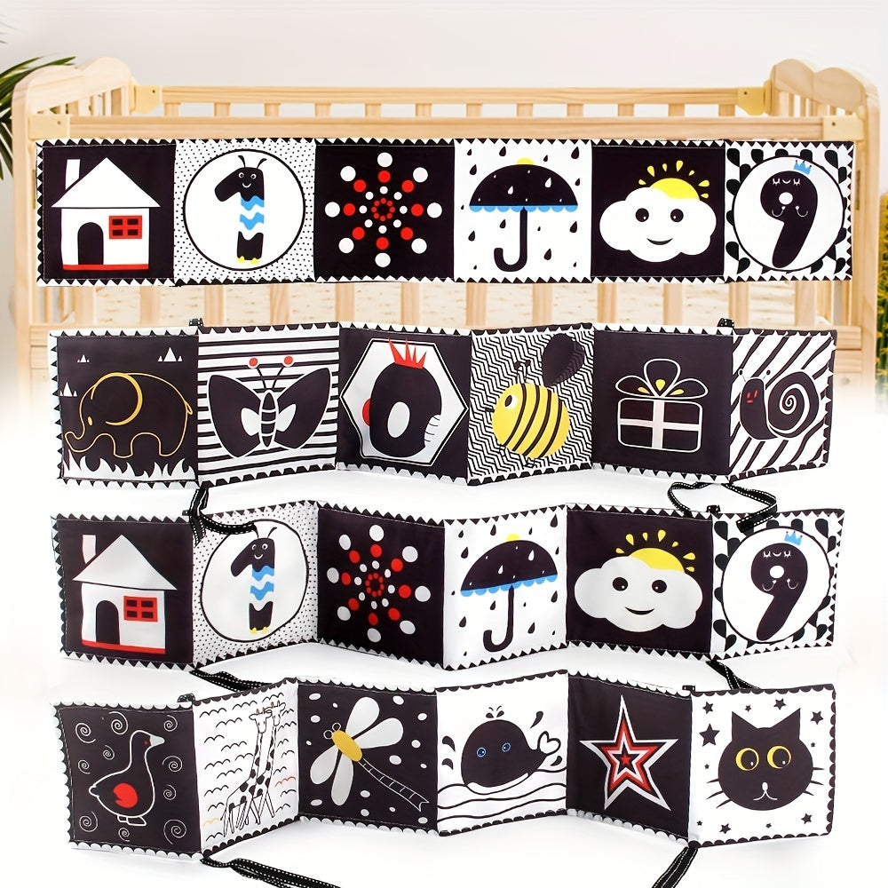 Baby Cloth Book Double Sided Educational Toy