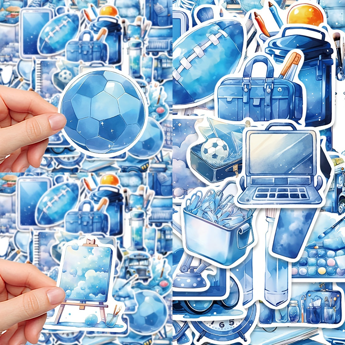 50pcs Graffiti Stickers for Laptops Helmets DIY Decorative Journal