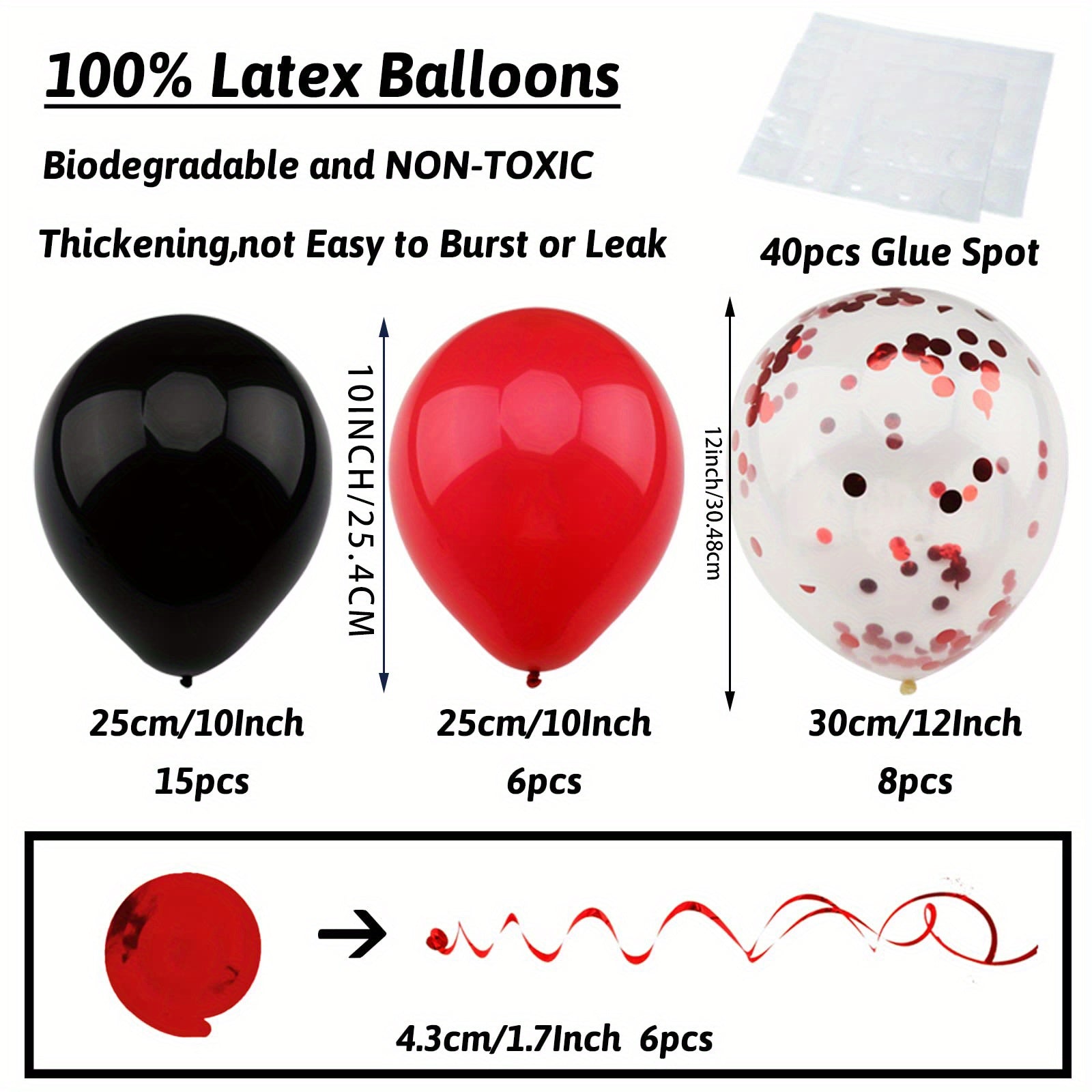 Red Birthday Party Decorations Happy Birthday Banner Balloon