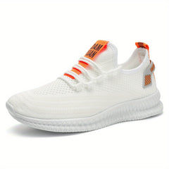 Men's Knit Running Shoes, Breathable & Lightweight, Spring/Summer