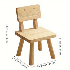 All Solid Wood Shoe Changing Stool Robot Foyer Bench